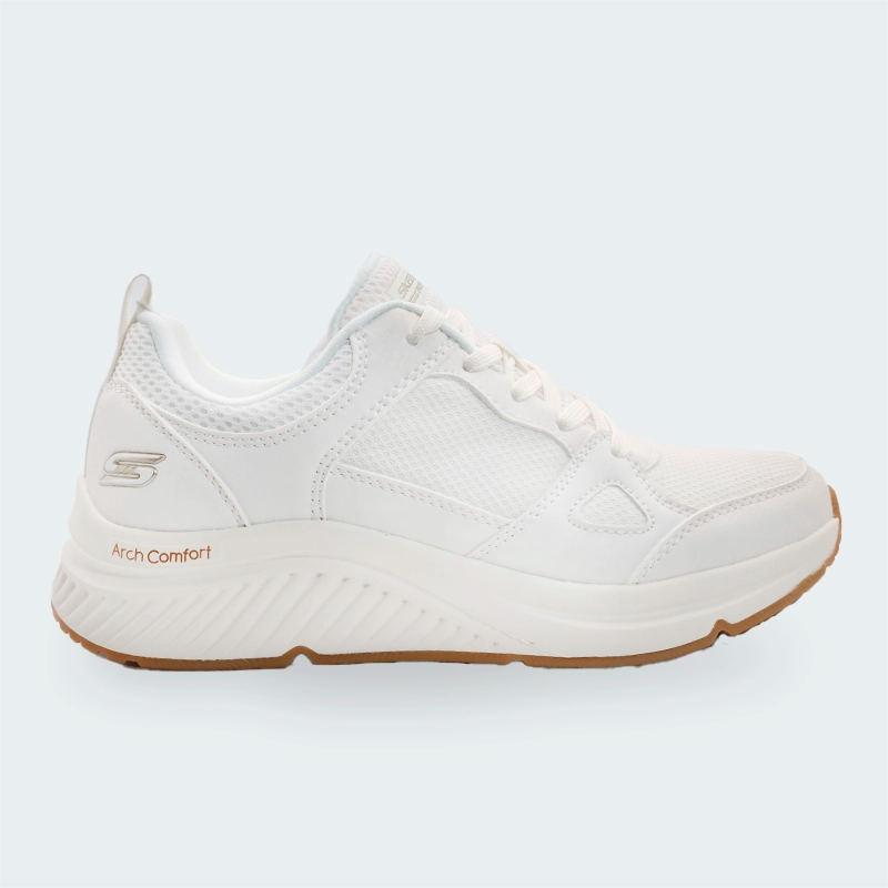 Tenis Skechers Bobs Arch Comfort Blanco Mujer