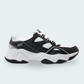 Tenis Skechers Bobs Diego Negro Blanco Mujer