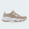Tenis Skechers Bobs Diego Beige Mujer
