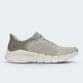 Tenis Skechers Bobs B Flex 2.0 Gris Verde Mujer