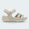 Sandalia Skechers Dlux Walker Gris Mujer
