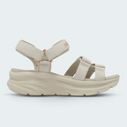 Sandalia Skechers Dlux Walker Gris Mujer