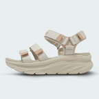 Sandalia Skechers Dlux Walker Gris Mujer