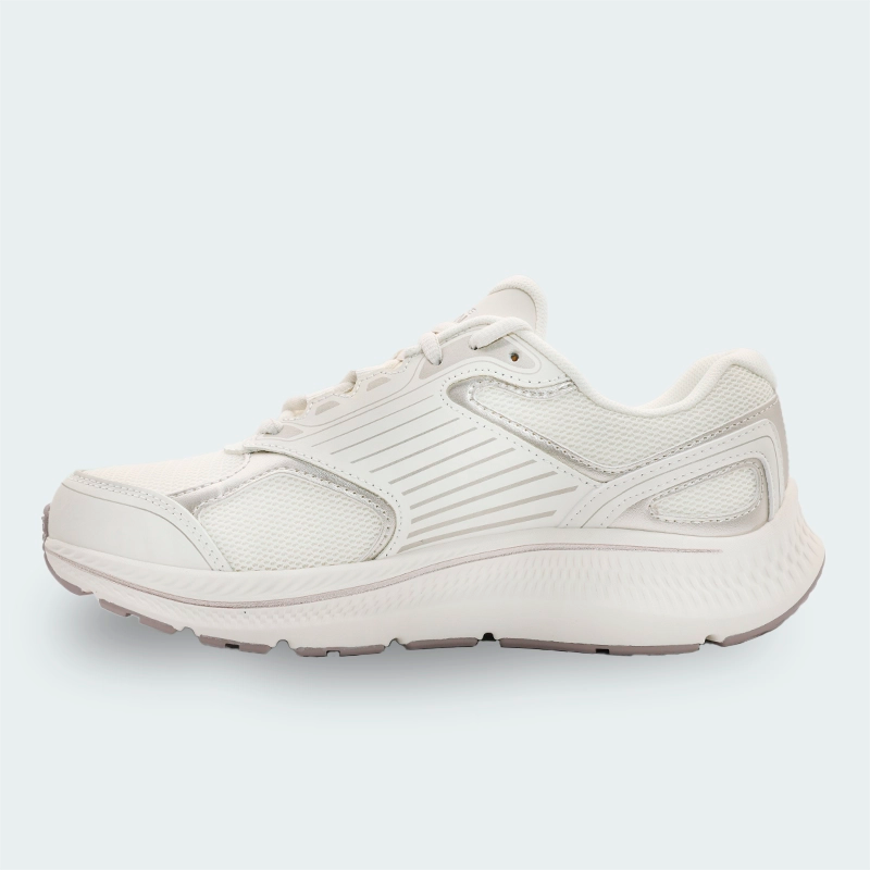 Tenis Skechers Go Run Consistent 2.0 Beige Mujer