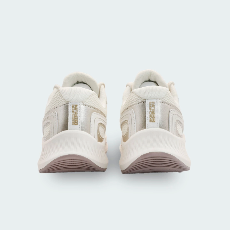 Tenis Skechers Go Run Consistent 2.0 Beige Mujer