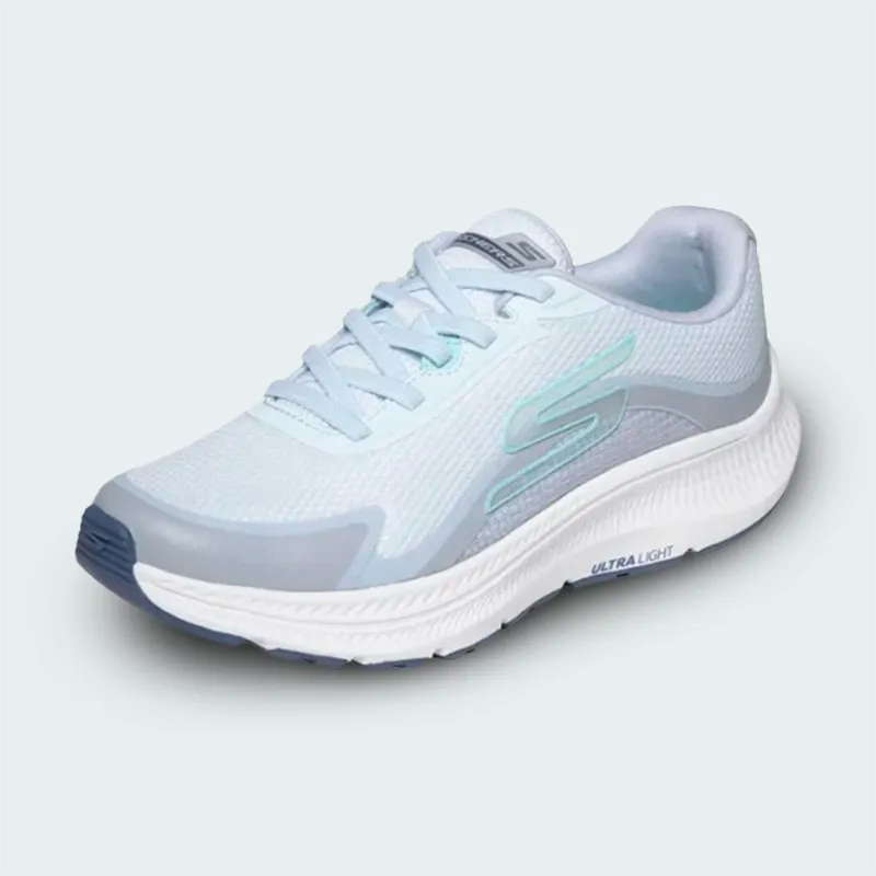 Tenis Skechers Go Run Consistent 2.0 Azul Claro Mujer