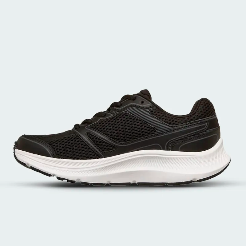 Tenis Skechers Go Run Consistent Negro Blanco Mujer