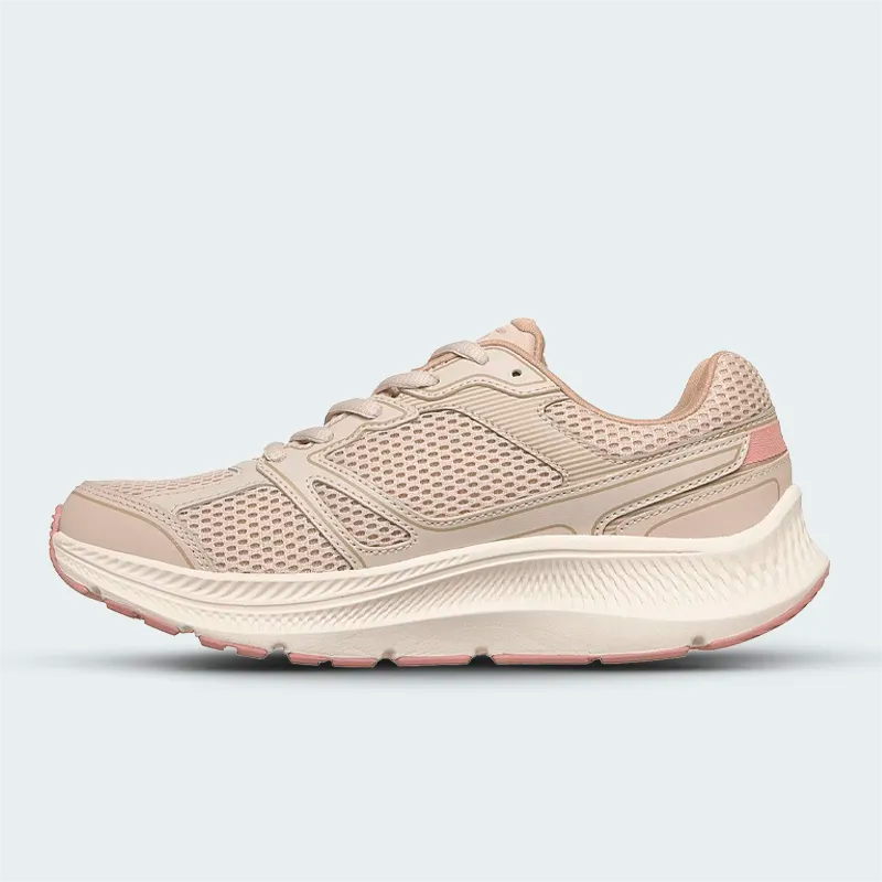 Tenis Skechers Go Run Consistent Beige Mujer
