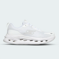 Tenis Skechers Max Cushioning Glide Step Blanco Mujer