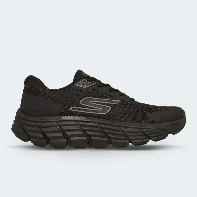 Tenis Skechers Max Flex Negro Mujer