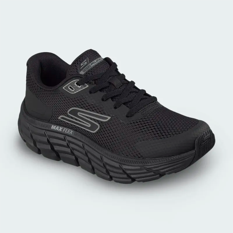 Tenis Skechers Max Flex Negro Mujer