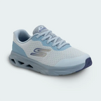 Tenis Skechers Glide Step Vortex Azul Claro Mujer