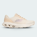 Tenis Skechers Glide Step Vortex Beige Mujer