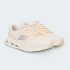 Tenis Skechers Glide Step Vortex Beige Mujer