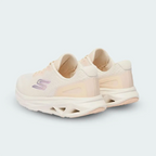 Tenis Skechers Glide Step Vortex Beige Mujer
