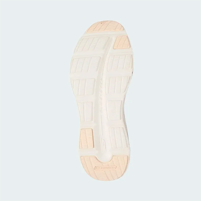 Tenis Skechers Glide Step Vortex Beige Mujer
