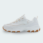 Tenis Skechers D'Lites Good Neutral Blanco Mujer
