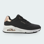 Tenis Skechers Uno Golden Air Negro Mujer