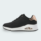 Tenis Skechers Uno Golden Air Negro Mujer