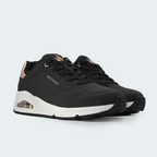 Tenis Skechers Uno Golden Air Negro Mujer