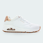 Tenis Skechers Uno Golden Air Blanco Mujer