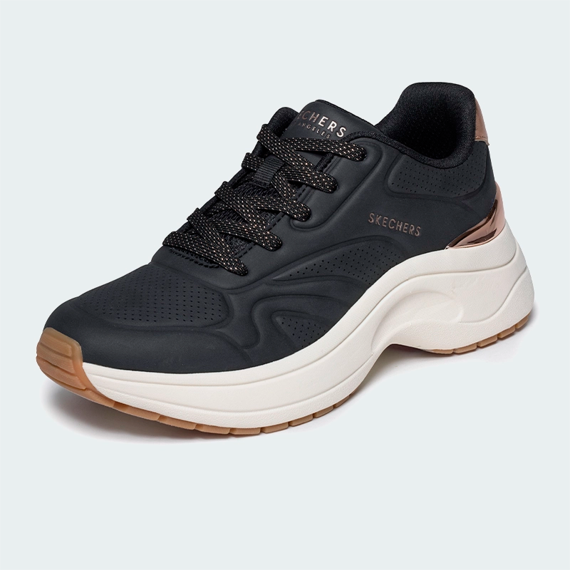Tenis Skechers Hazel 2 Negro Mujer