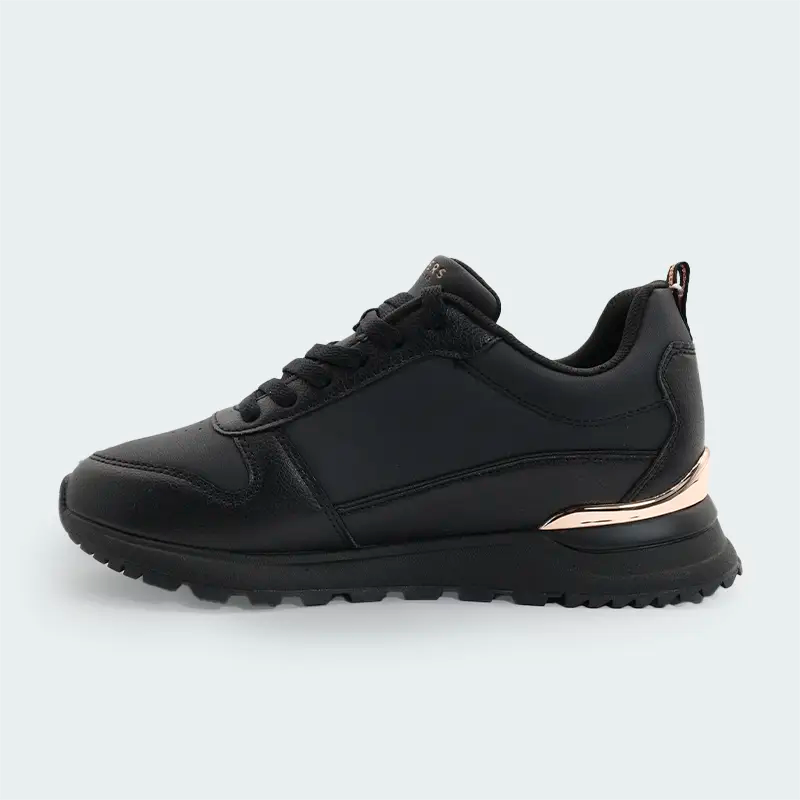 Tenis Skechers Runway Negro Mujer