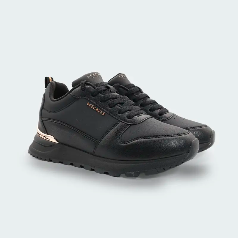 Tenis Skechers Runway Negro Mujer