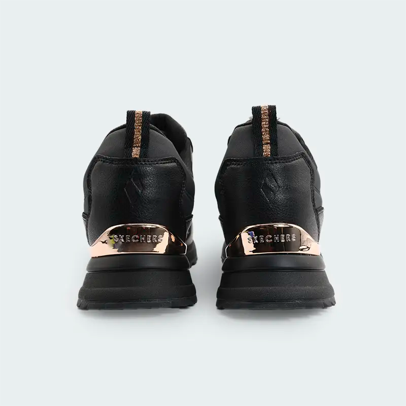 Tenis Skechers Runway Negro Mujer