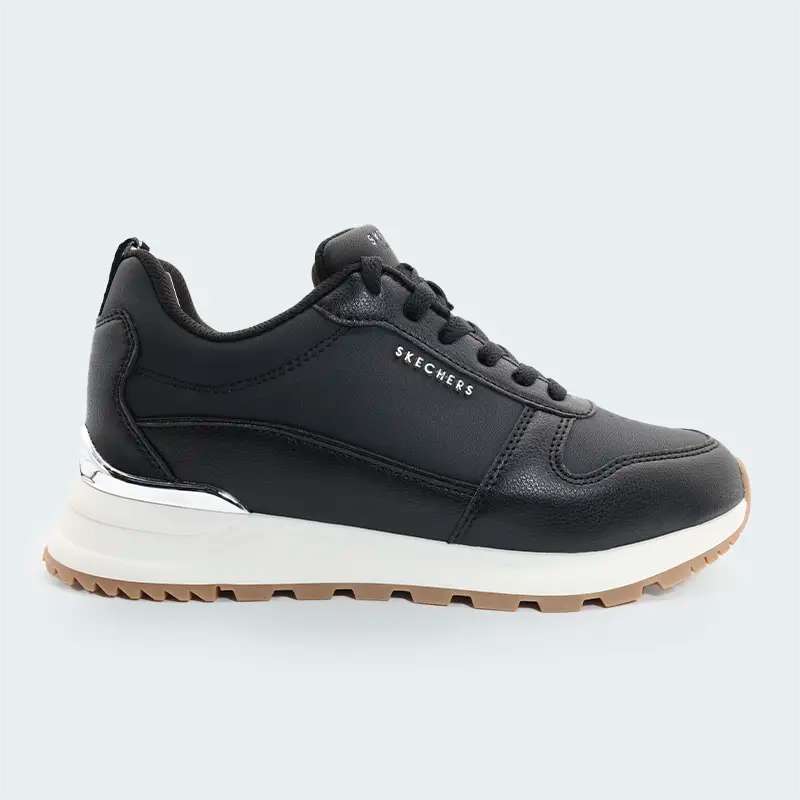 Tenis Skechers Runway Negro Mujer