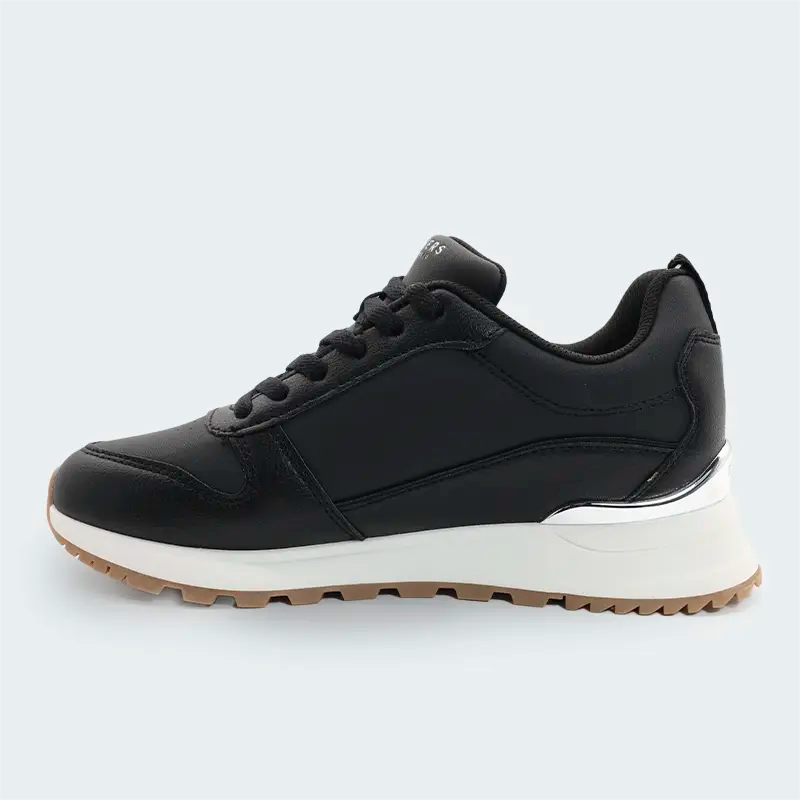 Tenis Skechers Runway Negro Mujer