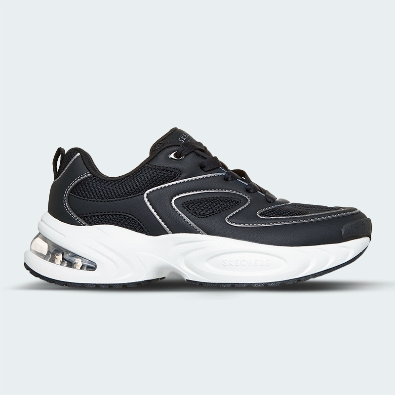 Tenis Skechers Street UNO Ryze Negro Mujer