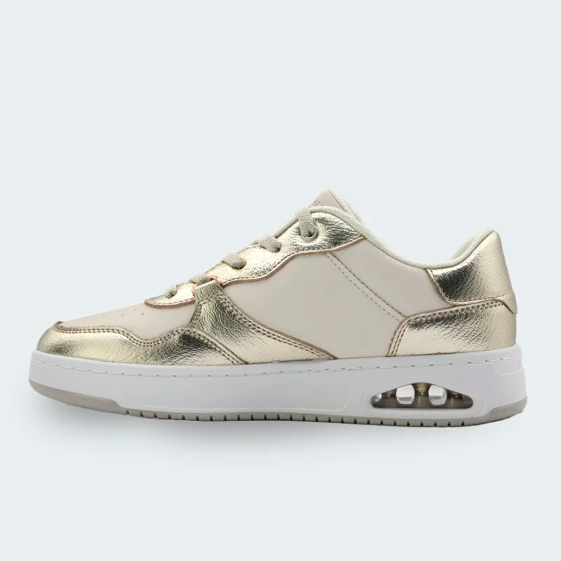 Tenis Skechers Mujer Uno Ctl Air-CooledMF Dorado Mujer