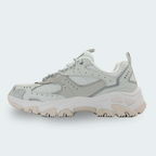 Tenis Skechers D'Lites Hiker Gris Mujer
