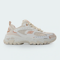 Tenis Skechers D'Lites Hiker Beige Mujer