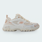 Tenis Skechers D'Lites Hiker Beige Mujer