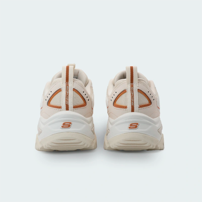 Tenis Skechers D'Lites Hiker Beige Mujer