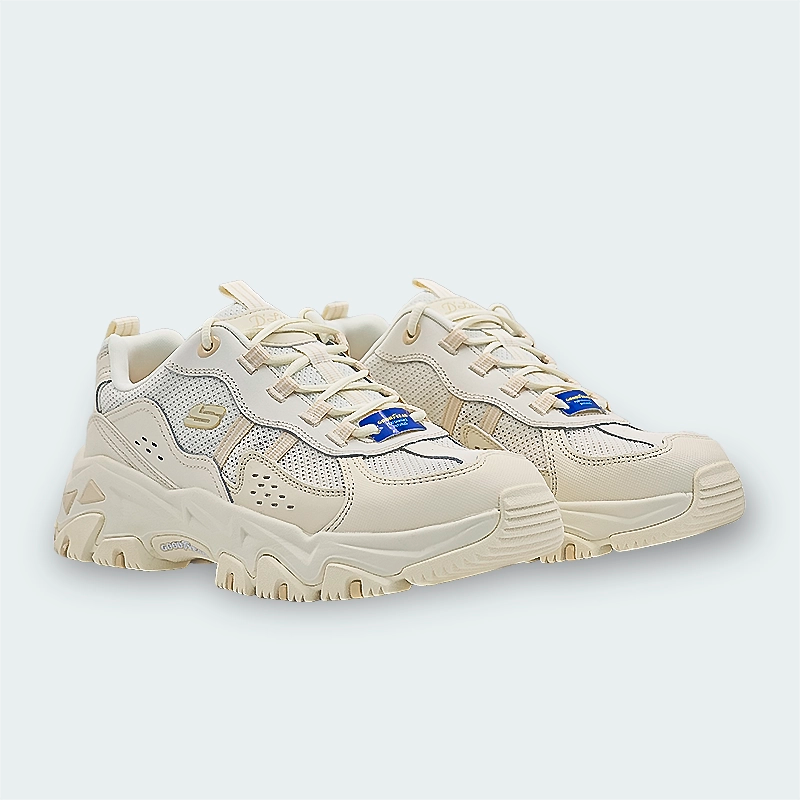 Tenis Skechers Dlites Hiker Blanco Mujer