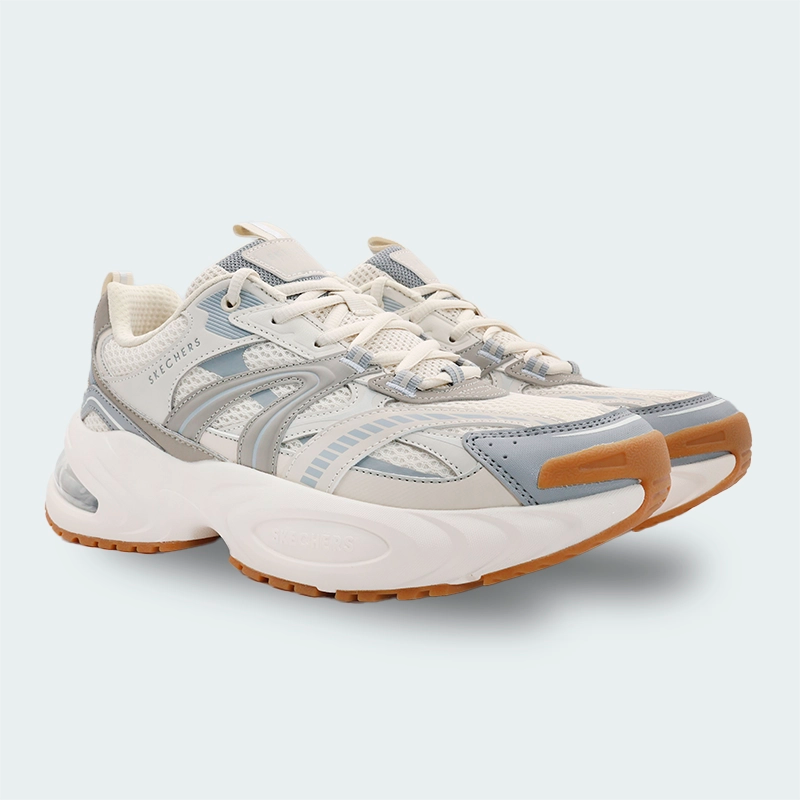 Tenis Skechers Uno Ryze Beige Hombre