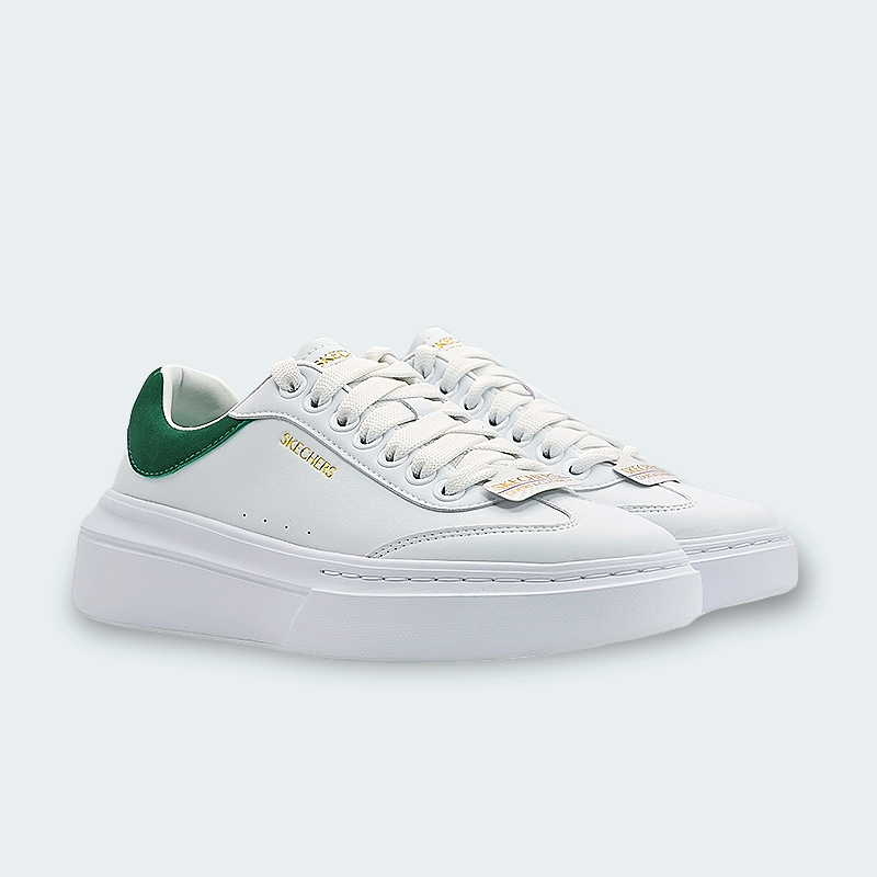Tenis Skechers Cordova Classic Verde Mujer