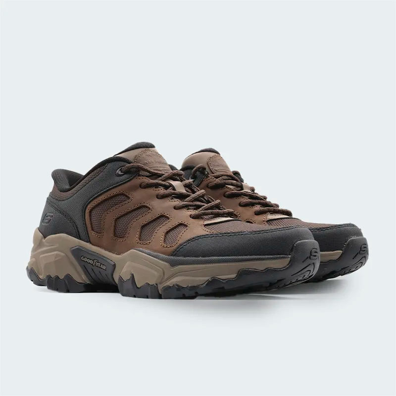 Tenis Skechers Terraform Café Oscuro Hombre