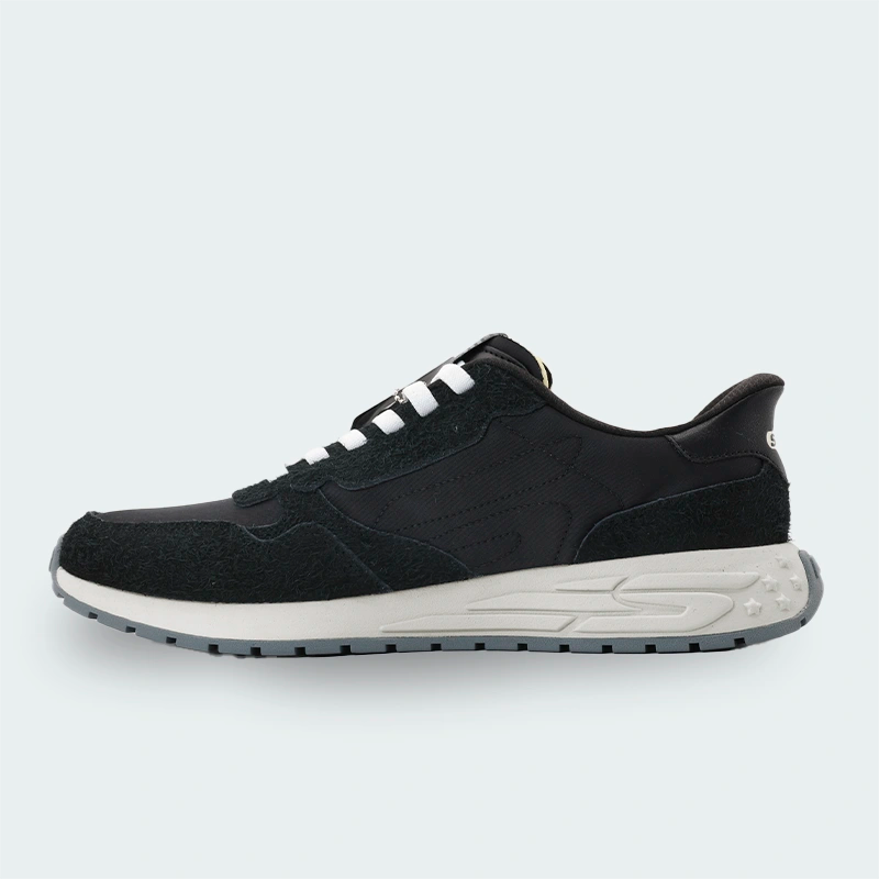 Tenis Skechers Street Ret Negro Hombre