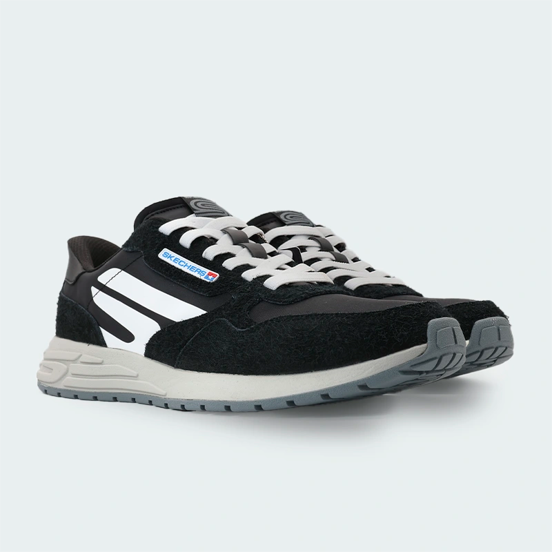 Tenis Skechers Street Ret Negro Hombre