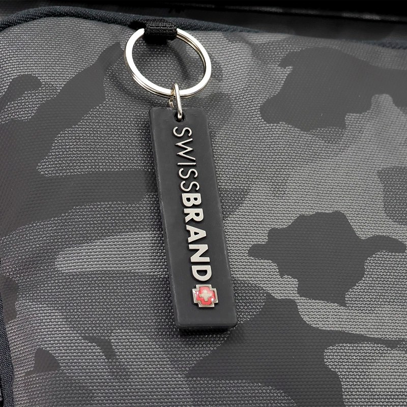 Morral Swissbrand Hanover Gris Negro