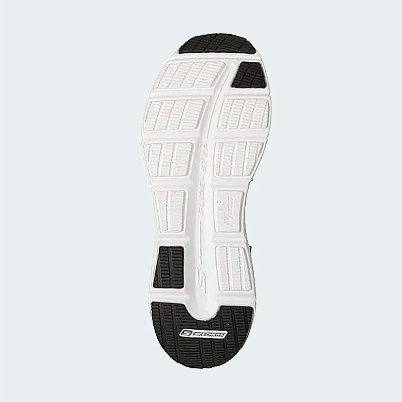 Tenis Skechers Glide Step Vortex Avalin Negro Blanco Hombre