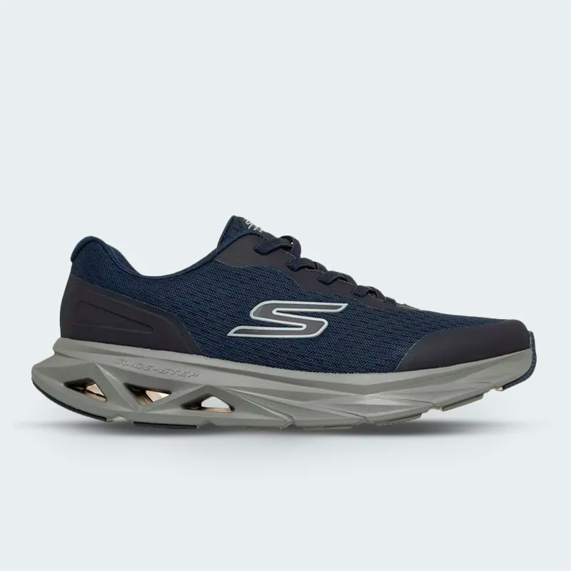 Tenis Skechers Glide Step Vortex Avalin Azul Hombre