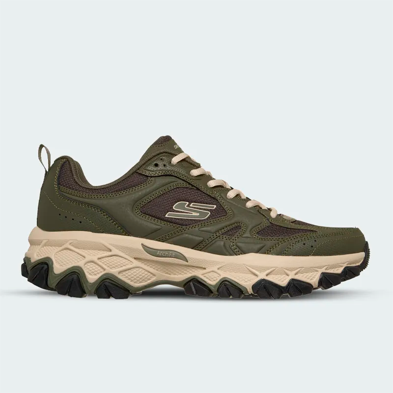 Tenis Skechers Arch Fit Verde Hombre