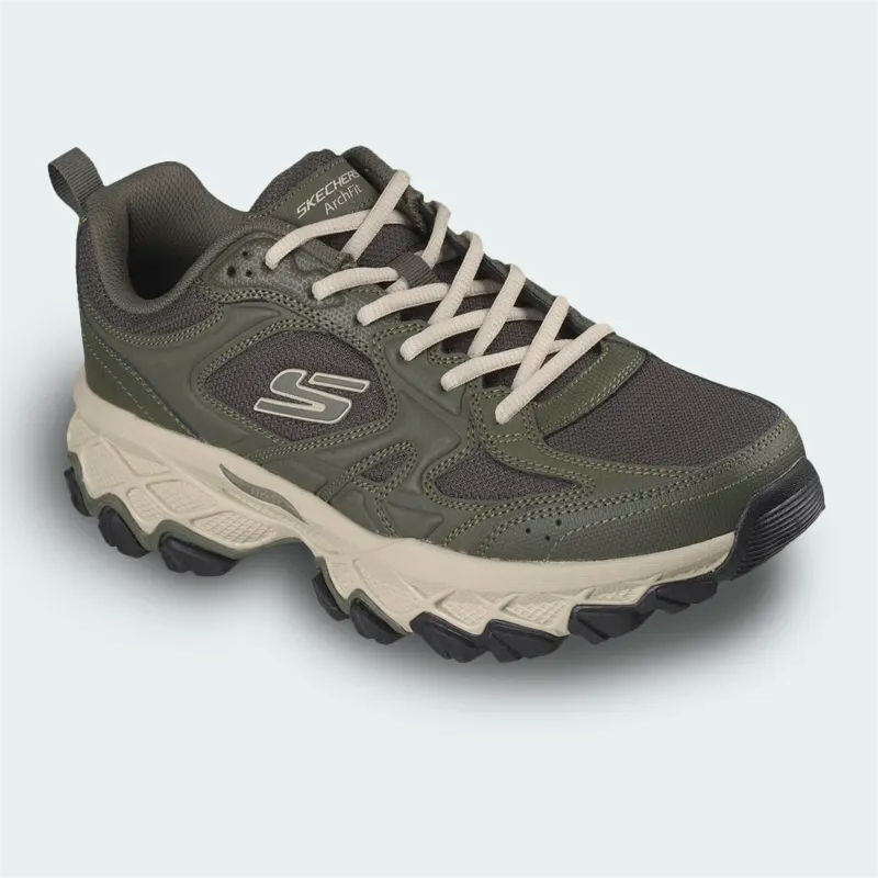 Tenis Skechers Arch Fit Verde Hombre