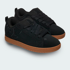 Tenis DC Shoes Court Graffik Negro Café Hombre