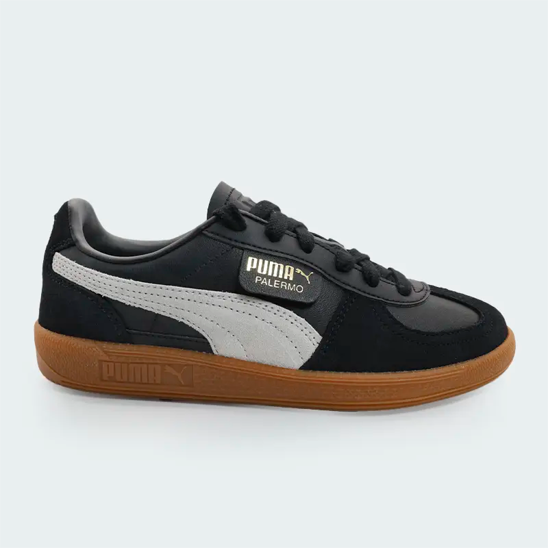 Tenis Puma Palermo Negro Mujer